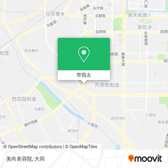 美尚美容院地图