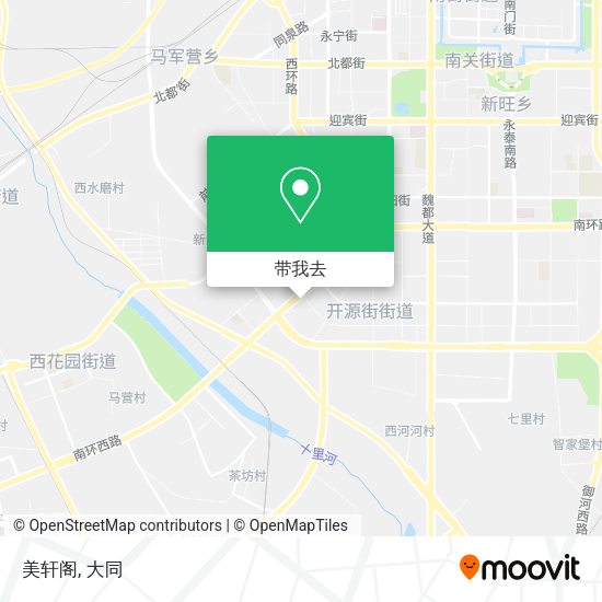 美轩阁地图