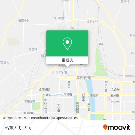 站东大街地图