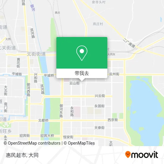 惠民超市地图