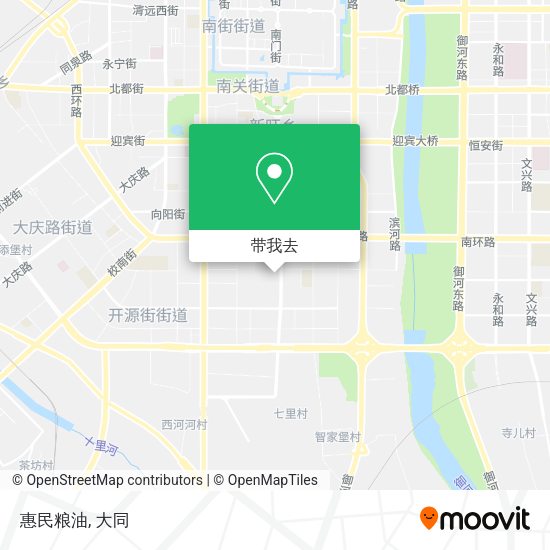惠民粮油地图