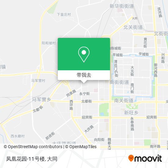 凤凰花园-11号楼地图