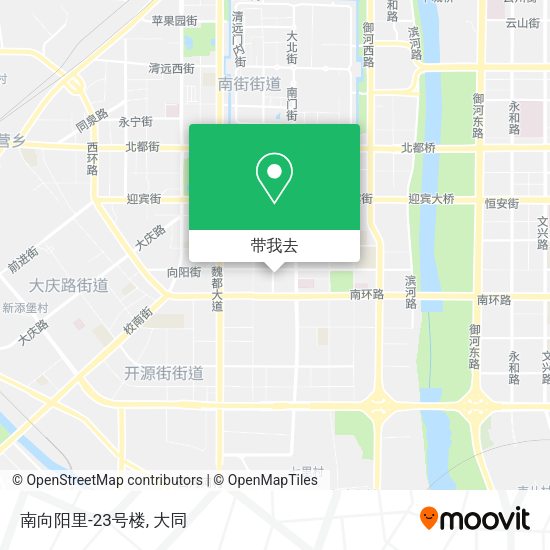 南向阳里-23号楼地图