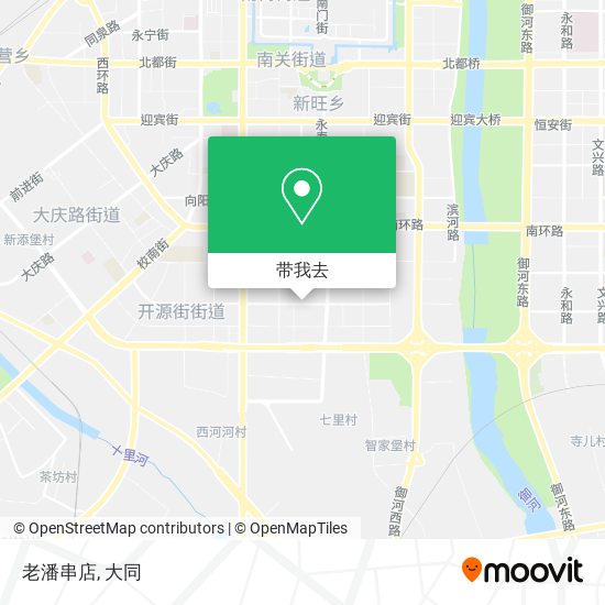 老潘串店地图