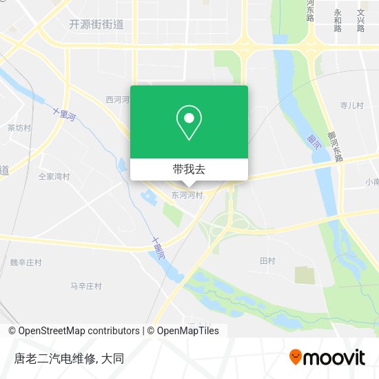 唐老二汽电维修地图