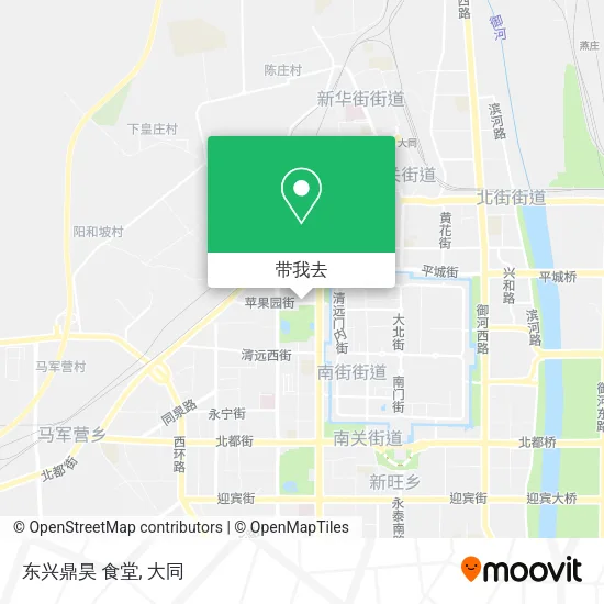东兴鼎昊 食堂地图