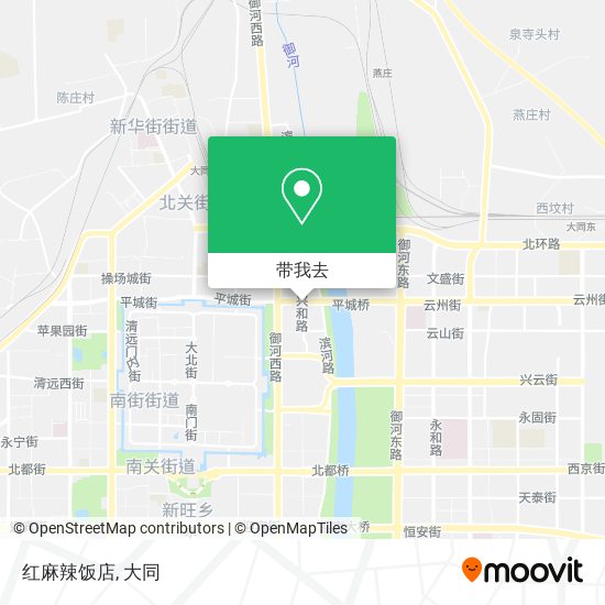 红麻辣饭店地图