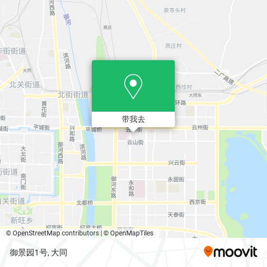 御景园1号地图
