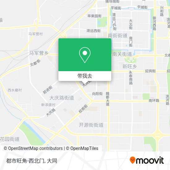 都市旺角-西北门地图