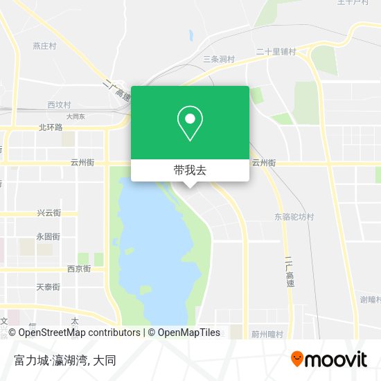 富力城·瀛湖湾地图