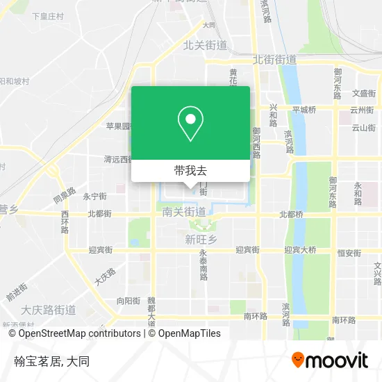 翰宝茗居地图