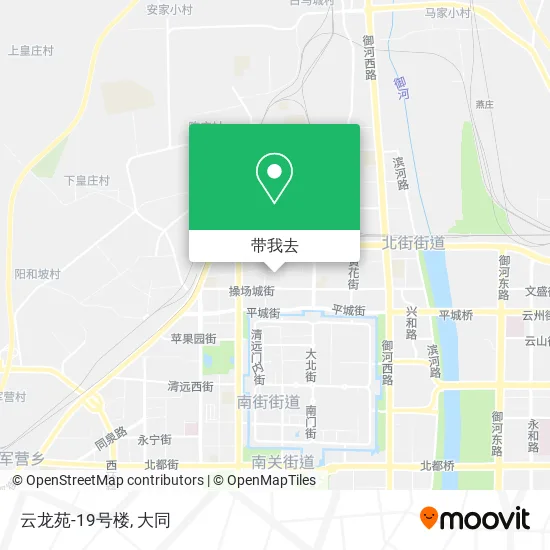 云龙苑-19号楼地图