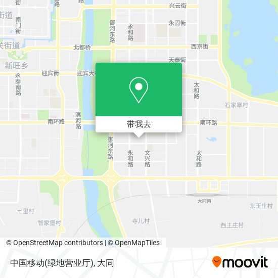 中国移动(绿地营业厅)地图