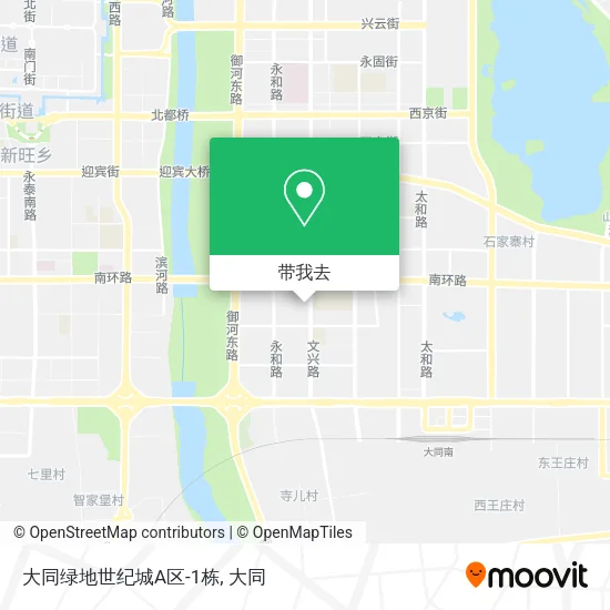 大同绿地世纪城A区-1栋地图