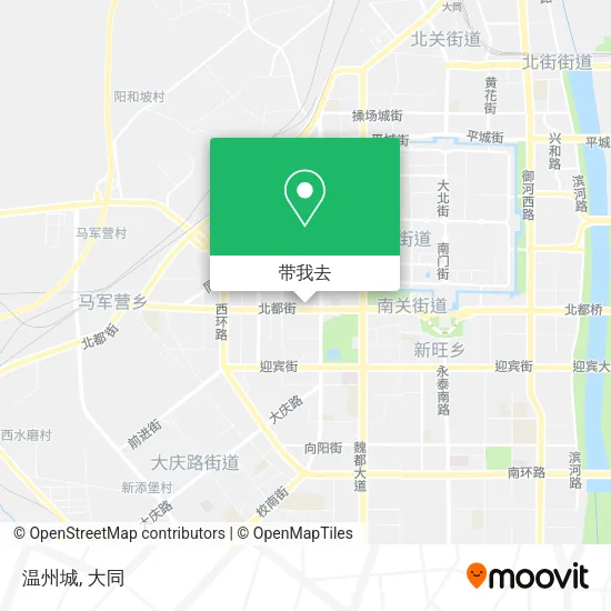 温州城地图