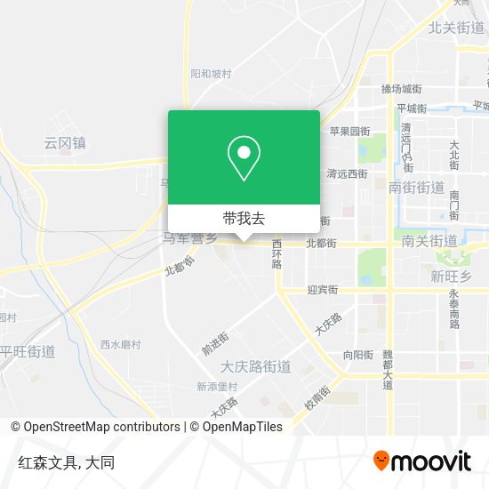 红森文具地图