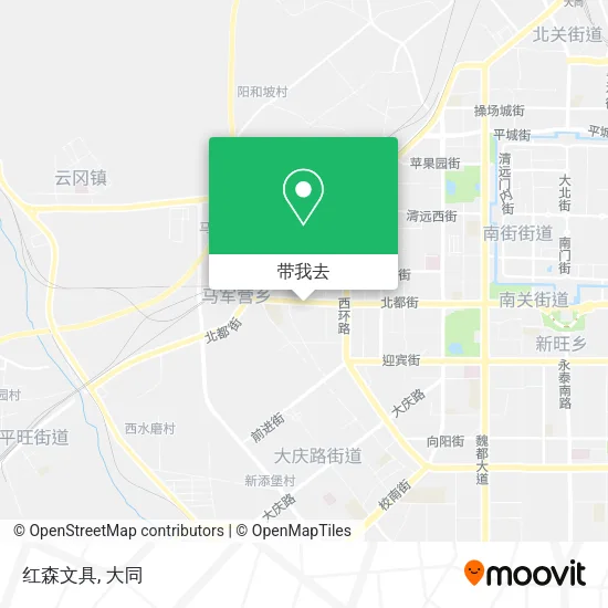 红森文具地图