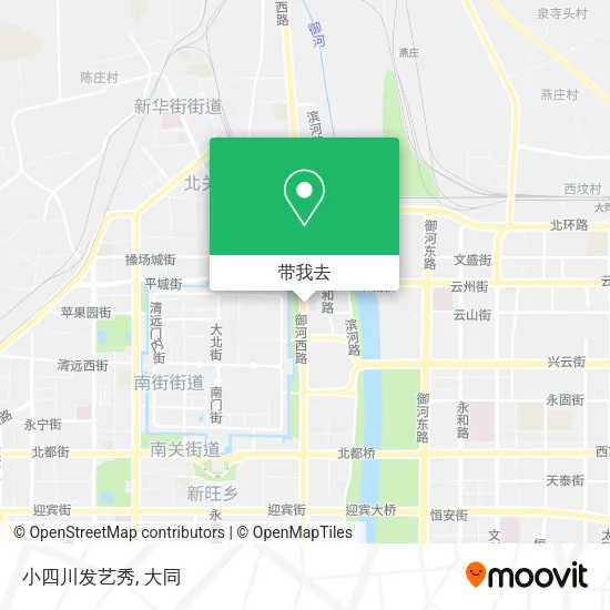 小四川发艺秀地图
