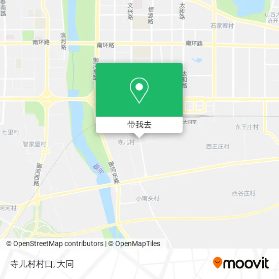 寺儿村村口地图