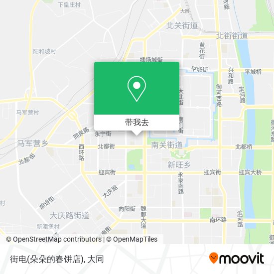 街电(朵朵的春饼店)地图