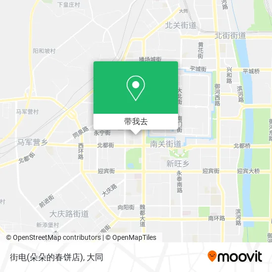 街电(朵朵的春饼店)地图
