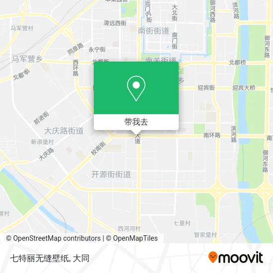 七特丽无缝壁纸地图