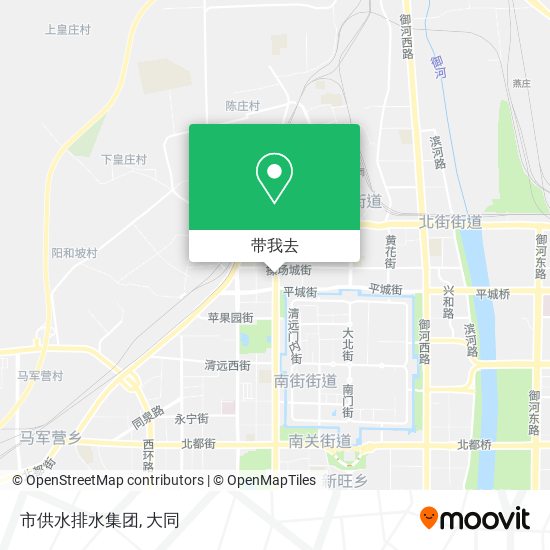 市供水排水集团地图