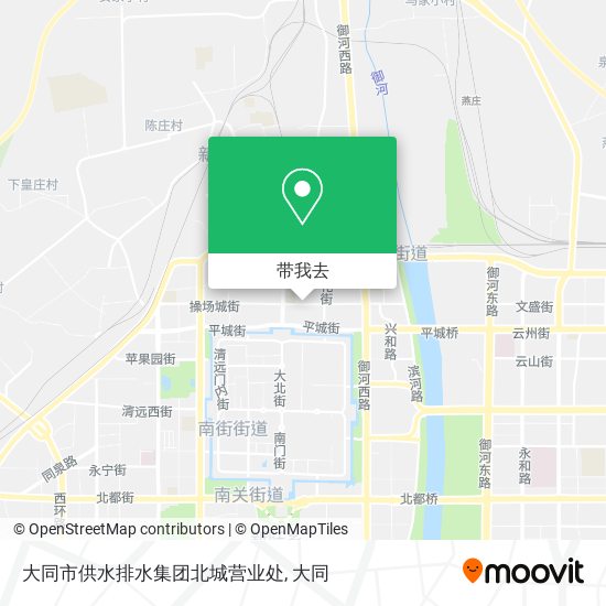 大同市供水排水集团北城营业处地图