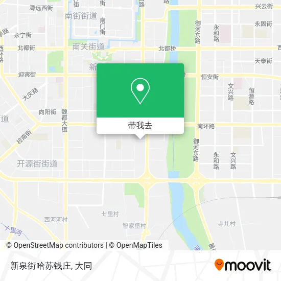 新泉街哈苏钱庄地图