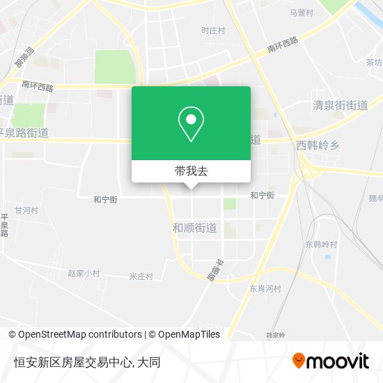 恒安新区房屋交易中心地图