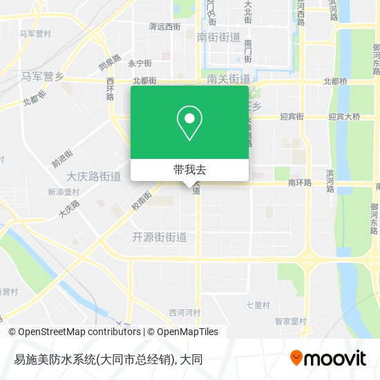 易施美防水系统(大同市总经销)地图