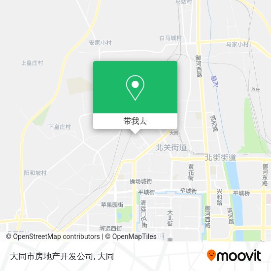 大同市房地产开发公司地图