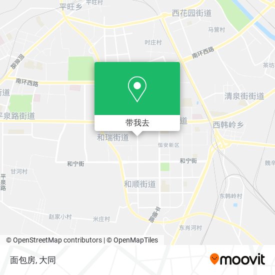 面包房地图