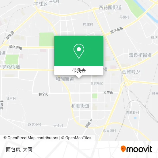 面包房地图