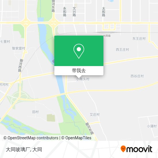 大同玻璃厂地图