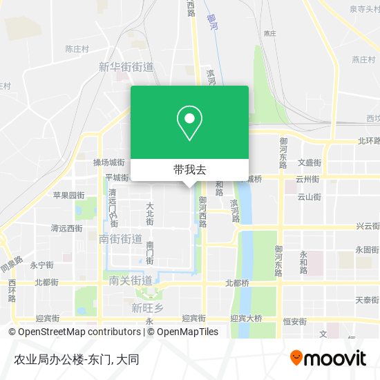 农业局办公楼-东门地图