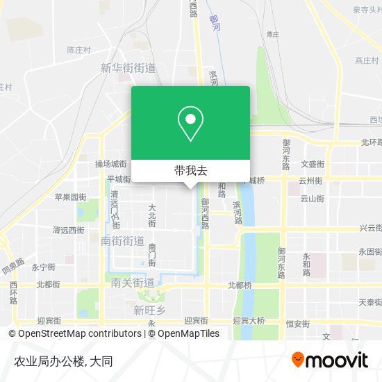农业局办公楼地图