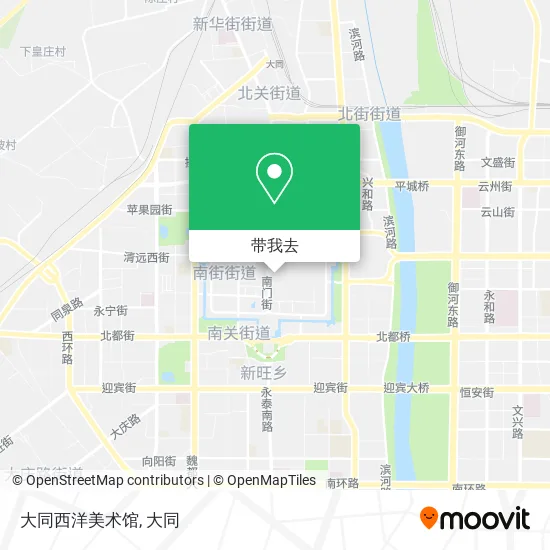 大同西洋美术馆地图