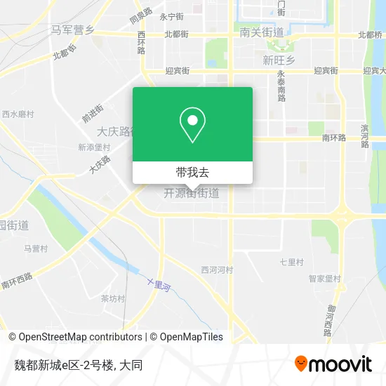 魏都新城e区-2号楼地图
