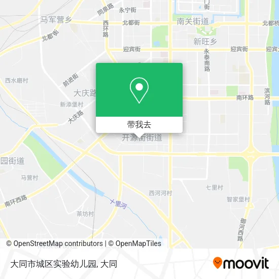 大同市城区实验幼儿园地图