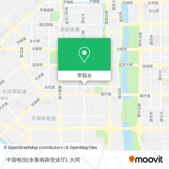 中国电信(永泰南路营业厅)地图