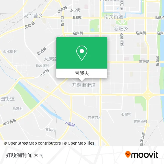 好顺溜削面地图