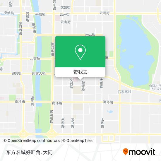 东方名城好旺角地图