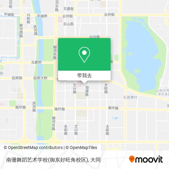 南珊舞蹈艺术学校(御东好旺角校区)地图