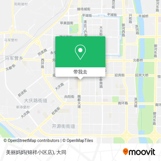 美丽妈妈(锦祥小区店)地图