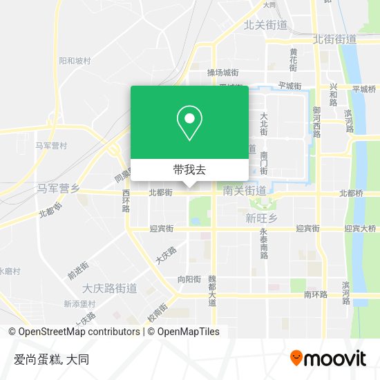 爱尚蛋糕地图