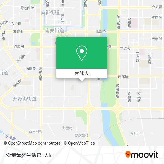 爱亲母婴生活馆地图