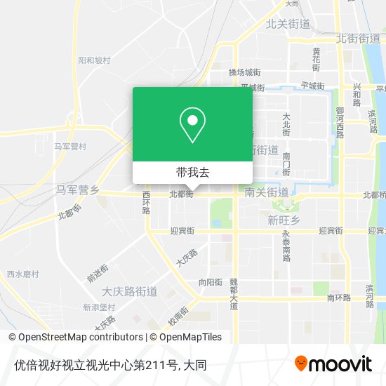 优倍视好视立视光中心第211号地图