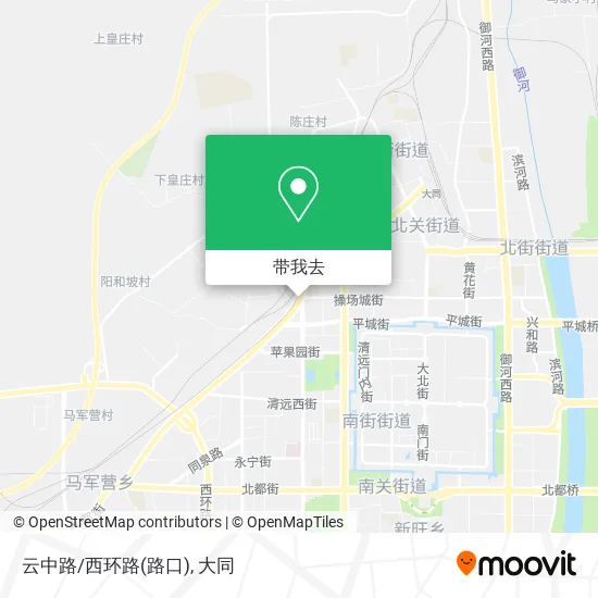 云中路/西环路(路口)地图