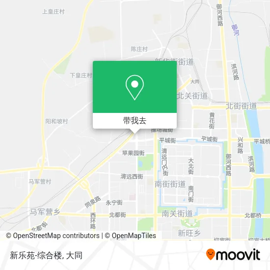 新乐苑-综合楼地图